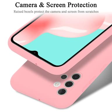 Samsung Galaxy A32 4G silikondeksel case (rosa)