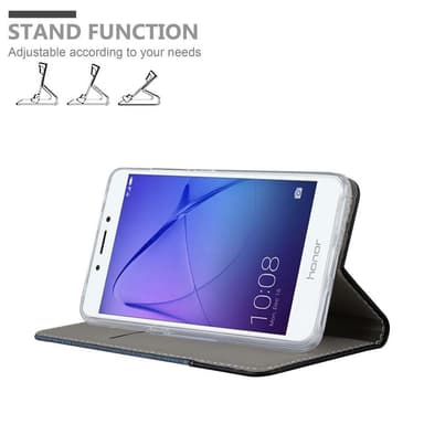 Honor 6A lommebokdeksel etui (blå)