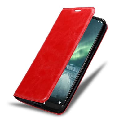 Nokia 7.2 lommebokdeksel case (rød)