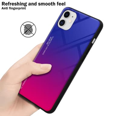 Deksel iPhone 11 Case Cover (svart)