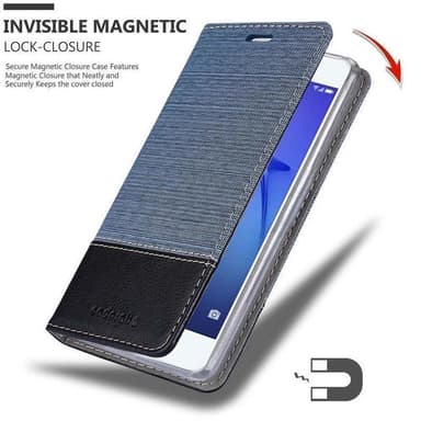 Honor 6A lommebokdeksel etui (blå)
