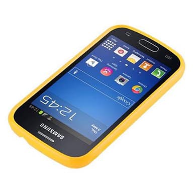 Samsung Galaxy TREND LITE Deksel Case Cover (gul)