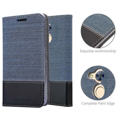 Honor 6A lommebokdeksel etui (blå)