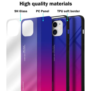 Deksel iPhone 11 Case Cover (svart)