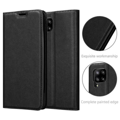 Samsung Galaxy A42 4G lommebokdeksel case (svart)