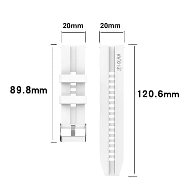 Klockarmband Samsung Galaxy Watch 42mm/S2 Classic/Sport