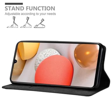 Samsung Galaxy A42 4G lommebokdeksel case (svart)