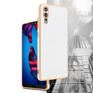 Huawei P20 silikondeksel case (hvit)