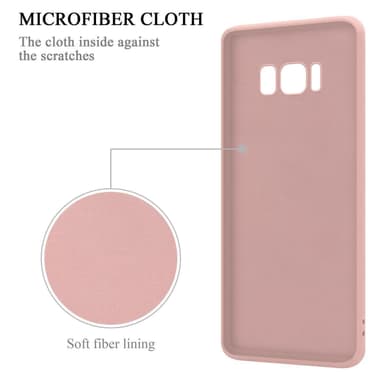 Deksel Samsung Galaxy S8 PLUS Ring Case (rosa)