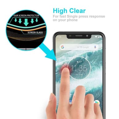 Motorola ONE / P30 PLAY Skjermbeskytter Skärmskydd