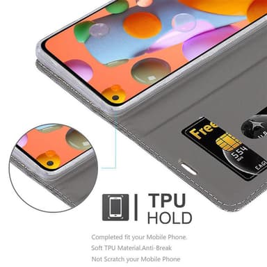Samsung Galaxy A11 / M11 lommebokdeksel etui (grå)