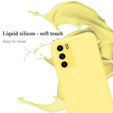 Huawei P40 silikondeksel case (gul)