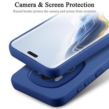 Honor Magic 6 Pro silikondeksel case (Blå)