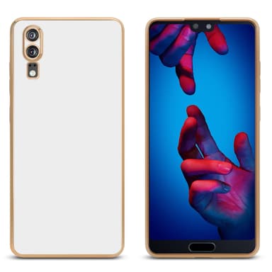 Huawei P20 silikondeksel case (hvit)
