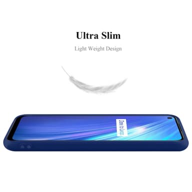 Deksel Realme 6 4G / 6s Silikon cover (blå)