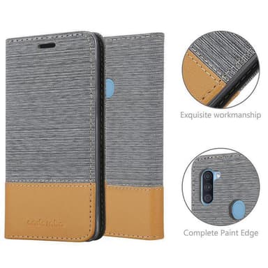 Samsung Galaxy A11 / M11 lommebokdeksel etui (grå)