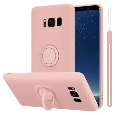 Deksel Samsung Galaxy S8 PLUS Ring Case (rosa)