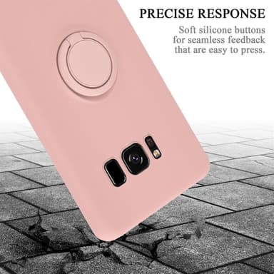 Deksel Samsung Galaxy S8 PLUS Ring Case (rosa)