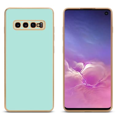 Samsung Galaxy S10 PLUS silikondeksel case (grønn)
