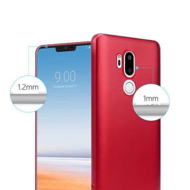 Deksel LG G7 ThinQ / FIT / ONE Case Cover (rød)