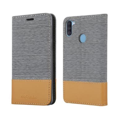 Samsung Galaxy A11 / M11 lommebokdeksel etui (grå)