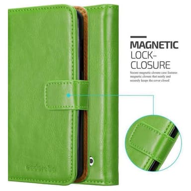 Nokia Lumia 550 lommebokdeksel etui (grønn)