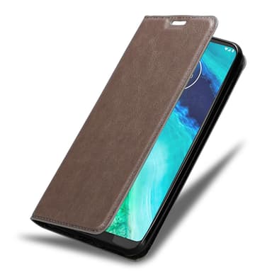 Motorola MOTO G8 lommebokdeksel case (brun)