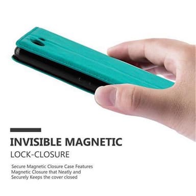 Sony Xperia Z3 COMPACT lommebokdeksel case (turkis)