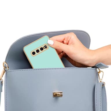 Samsung Galaxy S10 PLUS silikondeksel case (grønn)
