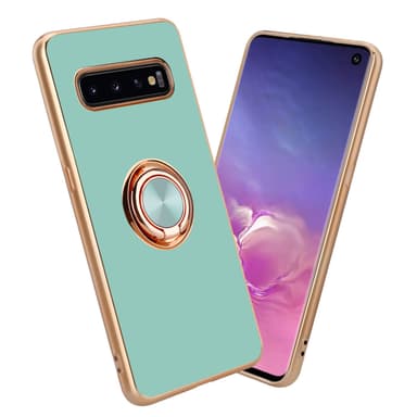 Samsung Galaxy S10 4G silikondeksel case (turkis)