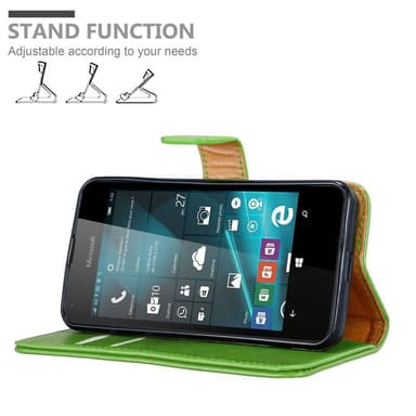 Nokia Lumia 550 lommebokdeksel etui (grønn)