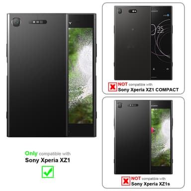 Sony Xperia XZ1 lommebokdeksel Blomster (lilla)