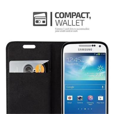 Samsung Galaxy S4 MINI lommebokdeksel case (turkis)
