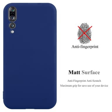 Deksel Huawei P20 PRO / P20 PLUS Silikon cover (blå)