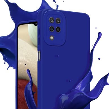 Samsung Galaxy A12 / M12 Deksel case (blå)