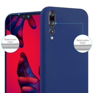 Deksel Huawei P20 PRO / P20 PLUS Silikon cover (blå)