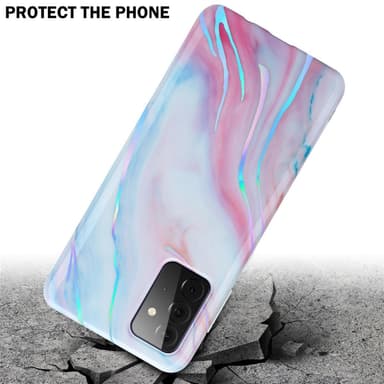 Samsung Galaxy A72 4G / 5G lommebokdeksel etui (hvit)