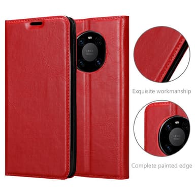 Huawei MATE 40 PRO lommebokdeksel case (rød)