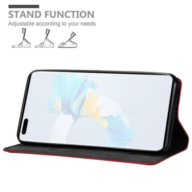 Huawei MATE 40 PRO lommebokdeksel case (rød)