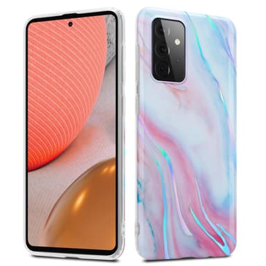 Samsung Galaxy A72 4G / 5G lommebokdeksel etui (hvit)