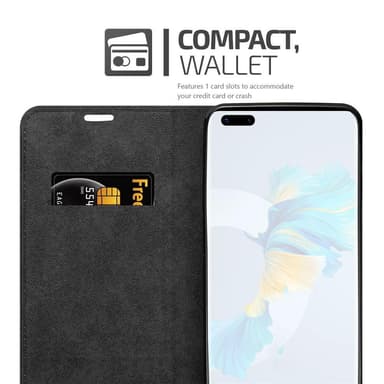 Huawei MATE 40 PRO lommebokdeksel case (rød)