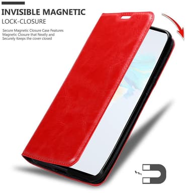 Huawei MATE 40 PRO lommebokdeksel case (rød)