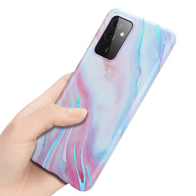 Samsung Galaxy A72 4G / 5G lommebokdeksel etui (hvit)