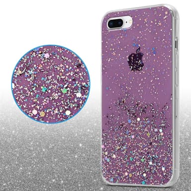 iPhone 7 PLUS / 7S PLUS / 8 PLUS Silikondeksel Glitter