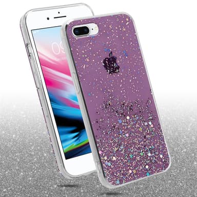 iPhone 7 PLUS / 7S PLUS / 8 PLUS Silikondeksel Glitter