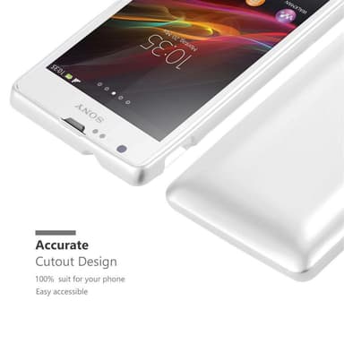 Deksel Sony Xperia SP Case Cover (sølv)