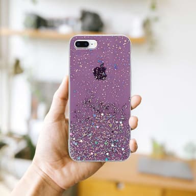 iPhone 7 PLUS / 7S PLUS / 8 PLUS Silikondeksel Glitter