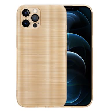 iPhone 12 PRO MAX Silikondeksel Beskyttelse (gold)