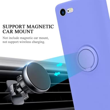 Deksel iPhone 7 / 7S / 8 / SE 2020 Ring Case (lilla)