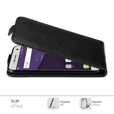 ZTE Blade V8 MINI deksel flip cover (svart)